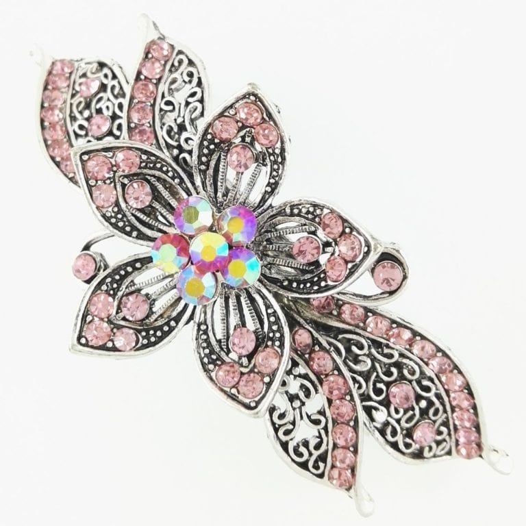 Barrettes à Cheveux Y2K Argentées - Motif étoile Kawaii - Lot De 10 - Style Rétro Punk - 12