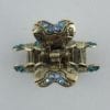 Pince crabe moyenne dorée Bijou