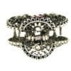 pince-crabe-moyenne-argent-fleurs-efina-2159-5.jpg Pince crabe moyenne argentée fleurs Efina