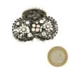 pince-crabe-moyenne-argent-fleurs-efina-2159-7.jpg Pince crabe moyenne argentée fleurs Efina