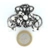 pince-crabe-moyenne-argent-fleurs-lila-2276-5.jpg Pince crabe moyenne argentée fleurs Lila