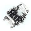 pince-crabe-moyenne-argent-fleurs-lila-2276-8.jpg Pince crabe moyenne argentée fleurs Lila