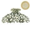 pince-crabe-moyenne-argent-fleurs-touka-2180-7.jpg Pince crabe moyenne argentée fleurs Touka