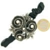 Chouchou satin noir Celta