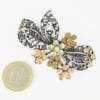 petite-barrette-cheveux-argent-fleurs-elo-2311-5.jpg Petite barrette à cheveux argentée Elo