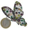 Broche Papillon Strass en Cristal