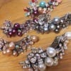 Grande barrette Cheveux Argentée Frigga