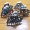 Grande Pince Crabe Argentée Eldrid