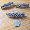 Petite Barrette à Cheveux Argentée Douotea