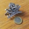 Pince Crabe Moyenne Argenté Anneli