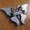 Broche Grand Papillons Strass en Cristal