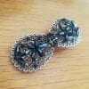 Petite Barrette Cheveux Argentée Lilit