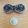 Petite Barrette Cheveux Argentée Lilit