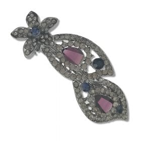 Petite Barrette Cheveux Cerena - Violet